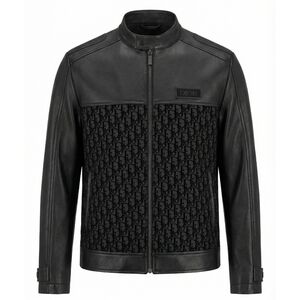 Dior Black Monogram Bomber Jacket